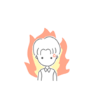 センター分けイケメンくん（個別スタンプ：20）
