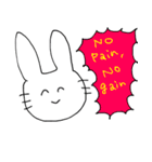 英語なうさぎ2（個別スタンプ：3）