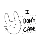 英語なうさぎ2（個別スタンプ：7）