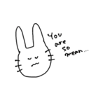 英語なうさぎ2（個別スタンプ：9）