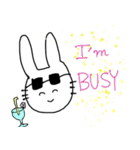 英語なうさぎ2（個別スタンプ：11）