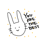 英語なうさぎ2（個別スタンプ：12）