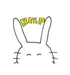 英語なうさぎ2（個別スタンプ：18）