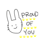 英語なうさぎ2（個別スタンプ：22）
