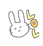 英語なうさぎ2（個別スタンプ：24）