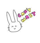 英語なうさぎ2（個別スタンプ：27）
