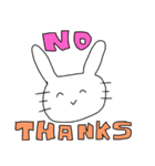 英語なうさぎ2（個別スタンプ：30）