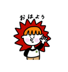 オレンジ髪のエラpart2（個別スタンプ：1）