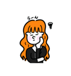 オレンジ髪のエラpart2（個別スタンプ：6）