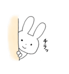 表情豊かなうさぎ①（個別スタンプ：31）