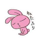 コミカルうさぎ ちょっと変な性格（個別スタンプ：28）