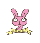 コミカルうさぎ ちょっと変な性格（個別スタンプ：38）