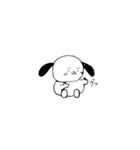 まゆげのいぬ（個別スタンプ：3）