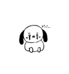 まゆげのいぬ（個別スタンプ：16）
