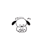 まゆげのいぬ（個別スタンプ：18）