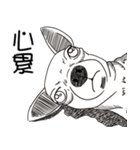可愛いチワワ皆さんと楽しみ（個別スタンプ：24）
