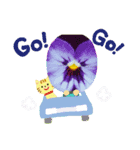 お花で遊ぼう4（個別スタンプ：6）