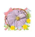 お花で遊ぼう4（個別スタンプ：14）