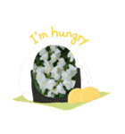 お花で遊ぼう4（個別スタンプ：15）