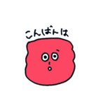 あいさつするオカルトちゃん（個別スタンプ：3）