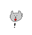 無気力なオオカミ（個別スタンプ：17）
