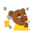 波斯特(いい子)と小熊哥(こぞう) 2 生活篇（個別スタンプ：13）