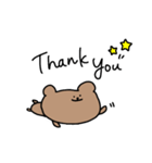 母の日＆父の日 ありがとくま（個別スタンプ：1）