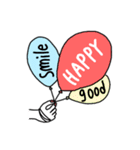 simple♥balloons（個別スタンプ：1）