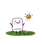 とりあえずましゅまろ（個別スタンプ：3）