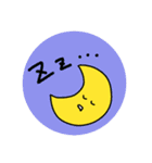 ゆる〜い宇宙の仲間たち( 英語、日本語 )（個別スタンプ：5）