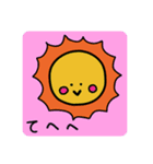 ゆる〜い宇宙の仲間たち( 英語、日本語 )（個別スタンプ：15）