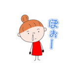だんごさんは、ほんわか母さん！（個別スタンプ：22）