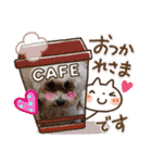 大きな文字スタンプ犬（個別スタンプ：3）