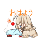 羊毛フェルトのティアコットちゃん（個別スタンプ：3）