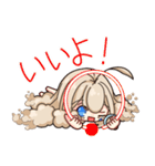 羊毛フェルトのティアコットちゃん（個別スタンプ：5）