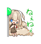 羊毛フェルトのティアコットちゃん（個別スタンプ：7）