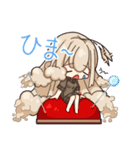 羊毛フェルトのティアコットちゃん（個別スタンプ：11）
