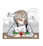 羊毛フェルトのティアコットちゃん（個別スタンプ：16）