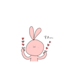 うさぎうさぎ..（個別スタンプ：2）