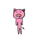 ただのぶたさん（個別スタンプ：4）