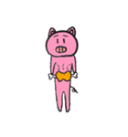 ただのぶたさん（個別スタンプ：7）