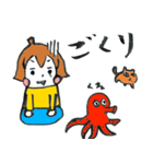 小三たまちゃん初めて作ったスタンプ（個別スタンプ：4）