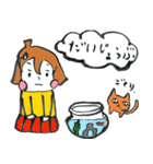 小三たまちゃん初めて作ったスタンプ（個別スタンプ：5）