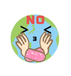 みんなの地球  1（個別スタンプ：24）