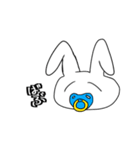 実用性皆無なうさぎさん（個別スタンプ：13）