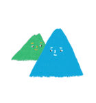 海 と 山（個別スタンプ：4）