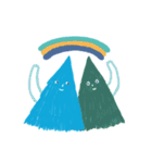 海 と 山（個別スタンプ：16）
