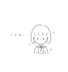 推し事系女子（個別スタンプ：20）