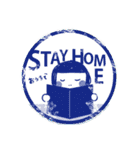 EnjoyStayHome（個別スタンプ：9）