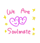 手書き風 Love words for 国際恋愛カップル（個別スタンプ：12）